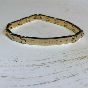 GIVENCHY Vintage Gold Link Bracelet- EUC
